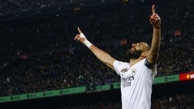 Karim Benzema treble humiliates Barcelona as Real Madrid make Copa del Rey final Karim Benzema treble humiliates Barcelona as Real Madrid make Copa del Rey final