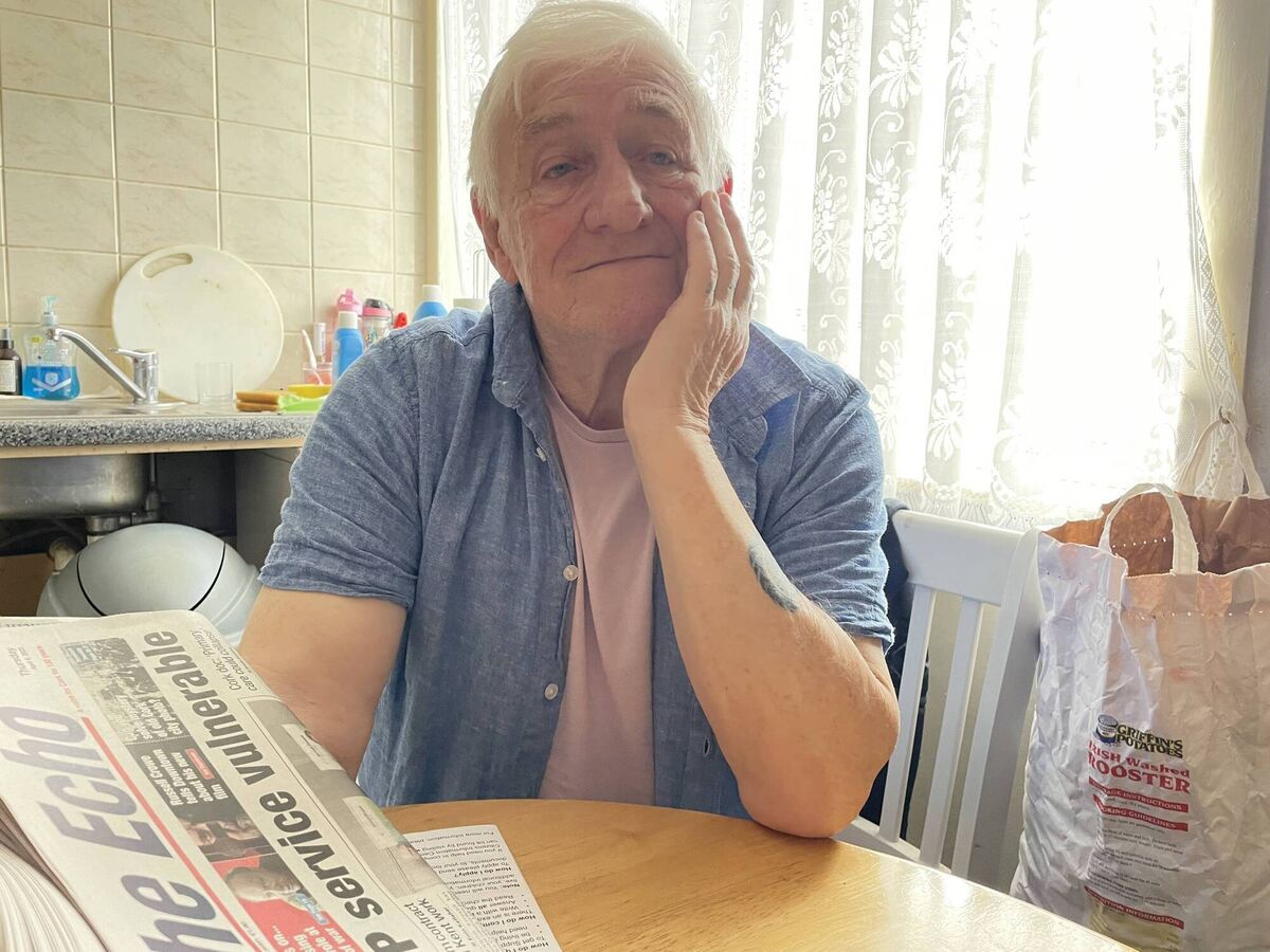 Billy Corcoran (79) is a former dock worker and a veteran of the Irish Defence Forces. He felt humiliated when he applied for a supplementary welfare payment to cover the cost of repairing a clothes drier. Picture: Donal O'Keeffe. Billy Corcoran (79) is a former dock worker and a veteran of the Irish Defence Forces. He felt humiliated when he applied for a supplementary welfare payment to cover the cost of repairing a clothes drier. Picture: Donal O'Keeffe.