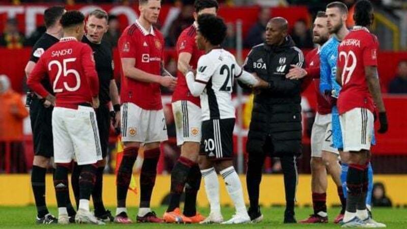 Manchester United fined £65,000 for failing to control players against Fulham