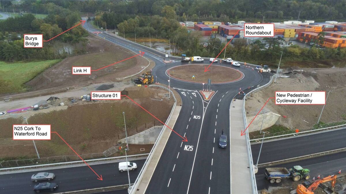 Part of Dunkettle Interchange to close tonight for more than 24 hours