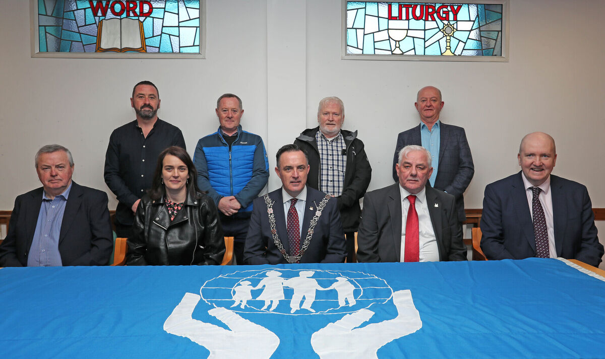 Pictured is the Deputy Lord Mayor Cllr Damian Boylan with Gurranabraher Credit Union Board members, Kieran O'Donovan, Kevin McCoy, Johnanna Forde, Pat Carroll, Jim Daly, Michael O'Connell, Finbarr Kiely and Brian Neville, CEO Gurranabraher Credit Union, after the Gurranabraher Credit Union 60th Anniversary Mass and attending the special Board Meeting to recognize the founding of Gurranabraher Credit Union, on the 28th April 1963, in the basement of the Church of the Ascension, Cathedral Road, Cork. Pictured is the Deputy Lord Mayor Cllr Damian Boylan with Gurranabraher Credit Union Board members, Kieran O'Donovan, Kevin McCoy, Johnanna Forde, Pat Carroll, Jim Daly, Michael O'Connell, Finbarr Kiely and Brian Neville, CEO Gurranabraher Credit Union, after the Gurranabraher Credit Union 60th Anniversary Mass and attending the special Board Meeting to recognize the founding of Gurranabraher Credit Union, on the 28th April 1963, in the basement of the Church of the Ascension, Cathedral Road, Cork.