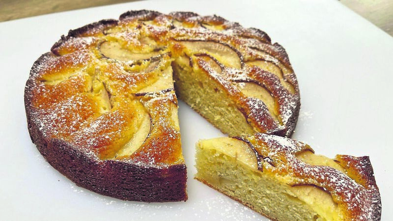 Recipe: Ginger and Pear Cake Recipe: Ginger and Pear Cake