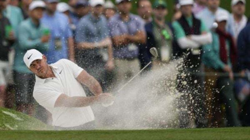 The Masters: Brooks Koepka sets testing target on incident-packed second day The Masters: Brooks Koepka sets testing target on incident-packed second day