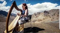 Harpist on mission to break Guinness World Record on Mount Kilimanjaro