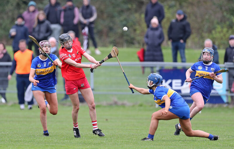  Ava Fitzgerald, Cork, Celine Guinan, Shauna Heffernan and Kate Ralph, Tipperary. Picture: Jim Coughlan.