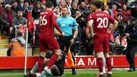 Refereeing body PGMOL to investigate Andy Robertson’s clash with linesman