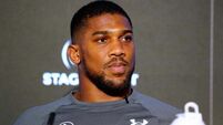 Anthony Joshua announces he will not fight again until December