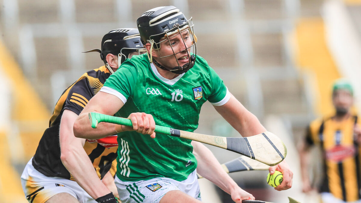 Limerick's Gearoid Hegarty powers upfield against Kilkenny. Picture: INPHO/Evan Treacy Limerick's Gearoid Hegarty powers upfield against Kilkenny. Picture: INPHO/Evan Treacy