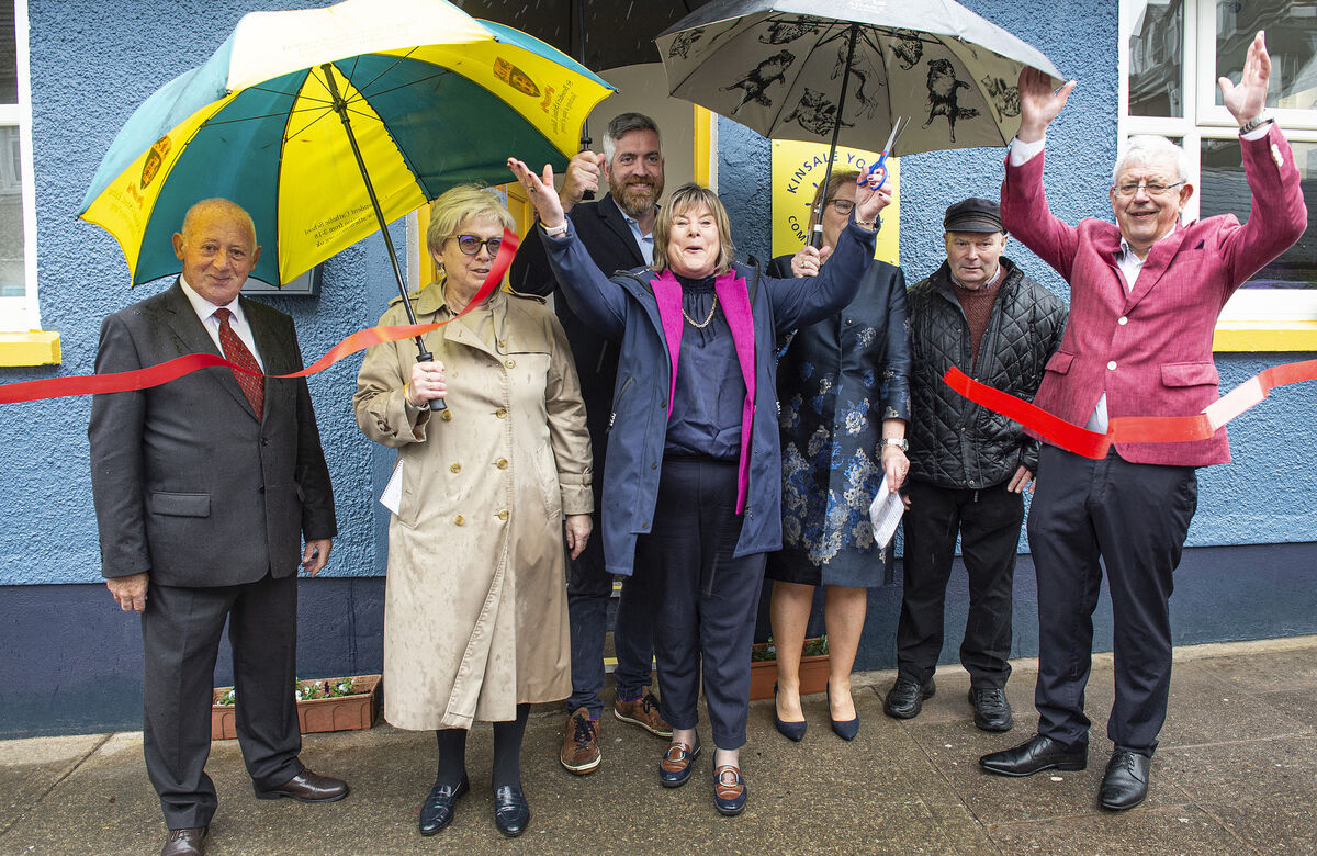 Board members Tom Reilly, Geraldine Machin, Christopher O'Sullivan TD, Minister of State for Mental Health & Older People Mary Butler, Chairperson Carmel Murphy, John O'Connor and Gearoid Wycherley pictured at the official opening of the Kinsale Community Health and Wellbeing Resource Centre, known as The Well, by Minister Mary Butler TD Minister of State for Mental Health and Older People. Photography By Gerard McCarthy. Board members Tom Reilly, Geraldine Machin, Christopher O'Sullivan TD, Minister of State for Mental Health & Older People Mary Butler, Chairperson Carmel Murphy, John O'Connor and Gearoid Wycherley pictured at the official opening of the Kinsale Community Health and Wellbeing Resource Centre, known as The Well, by Minister Mary Butler TD Minister of State for Mental Health and Older People. Photography By Gerard McCarthy.