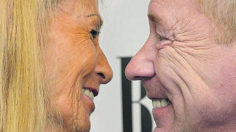 Is romance in old age possible? Note two romantics, Murdoch and Lydon...
