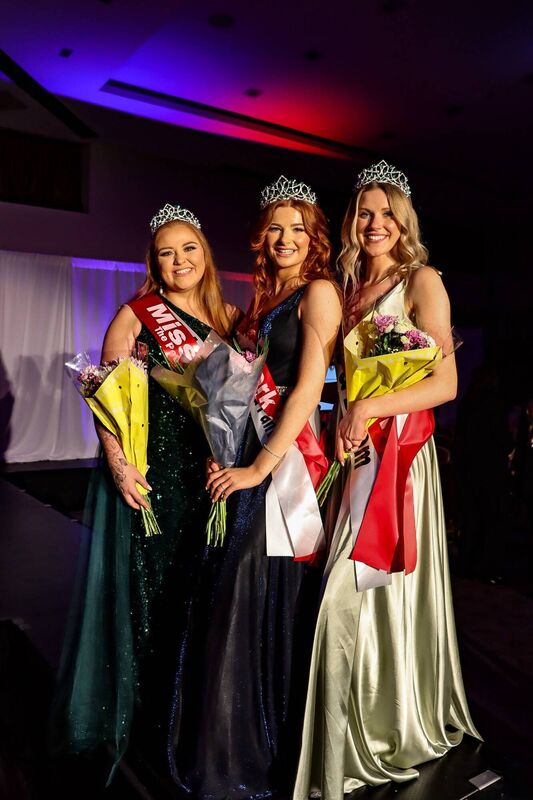 From left, Miss Cork People’s Choice - Molly Dennehy O’Mahony' Miss Cork 2023 - Riona O’Mahony; Miss Cork City - Rachel O’ Leary. Picture: Sinead Crowley