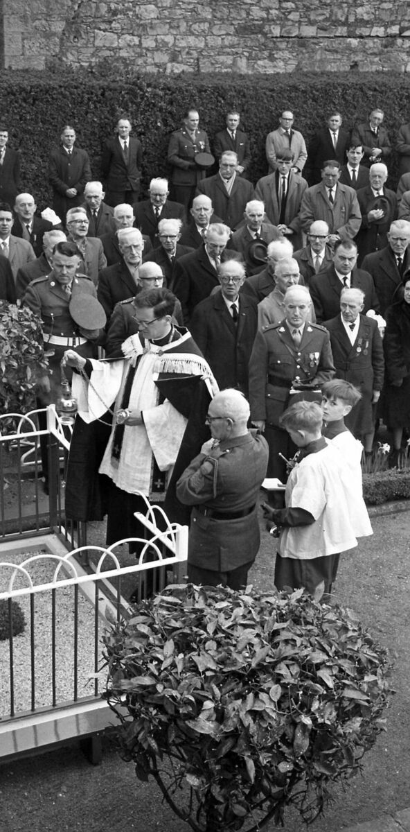 Easter ceremonies at the grave of Thomas Kent at Collins Barracks, Cork, in the 1970s. During a State Funeral in 2015, Kent’s remains were taken from Collins Barracks to Cork Prison Easter ceremonies at the grave of Thomas Kent at Collins Barracks, Cork, in the 1970s. During a State Funeral in 2015, Kent’s remains were taken from Collins Barracks to Cork Prison