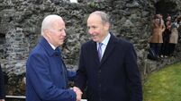 Biden receives warm welcome from waiting crowd in Dundalk visit