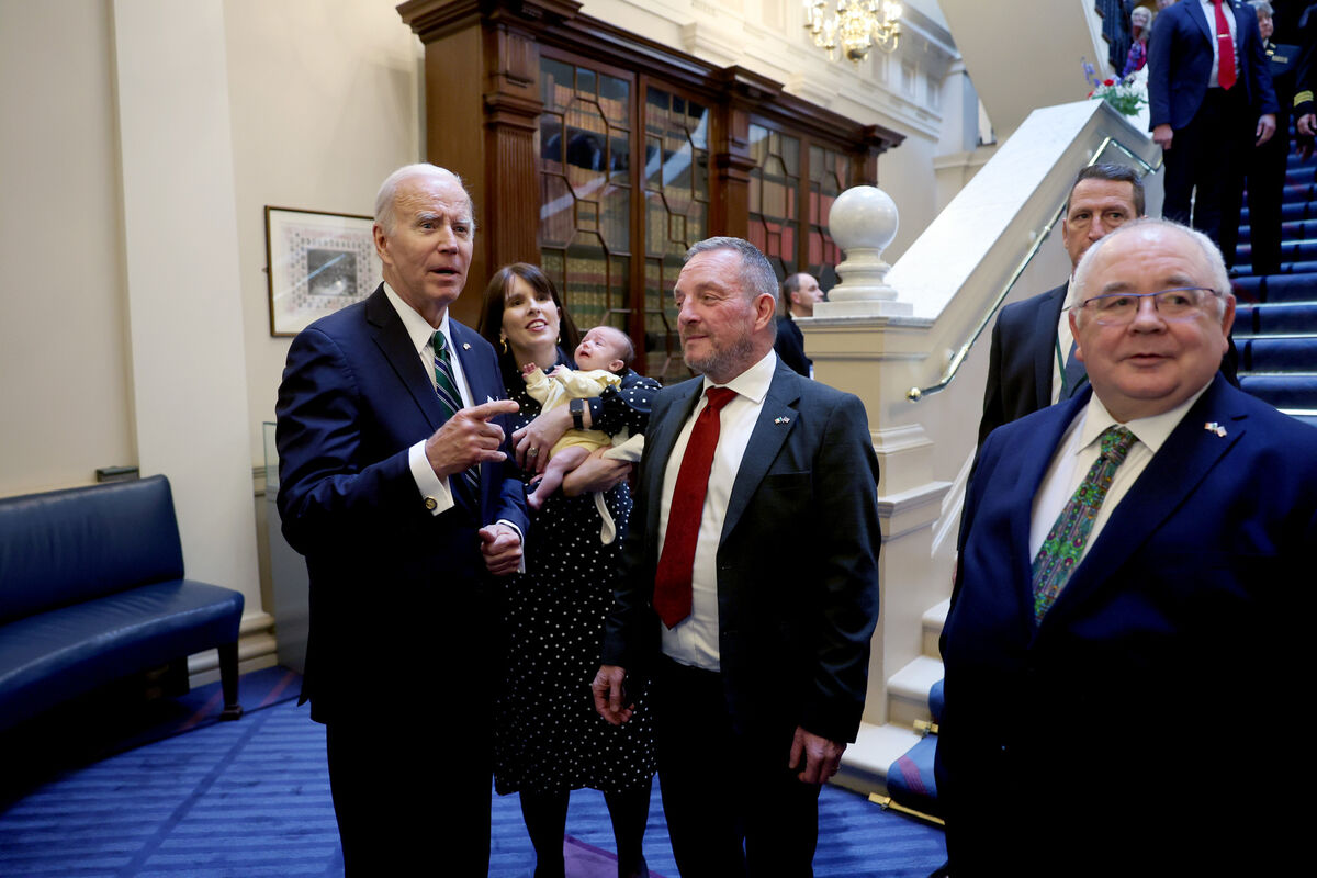 Visit to Ireland by US President Joe Biden.