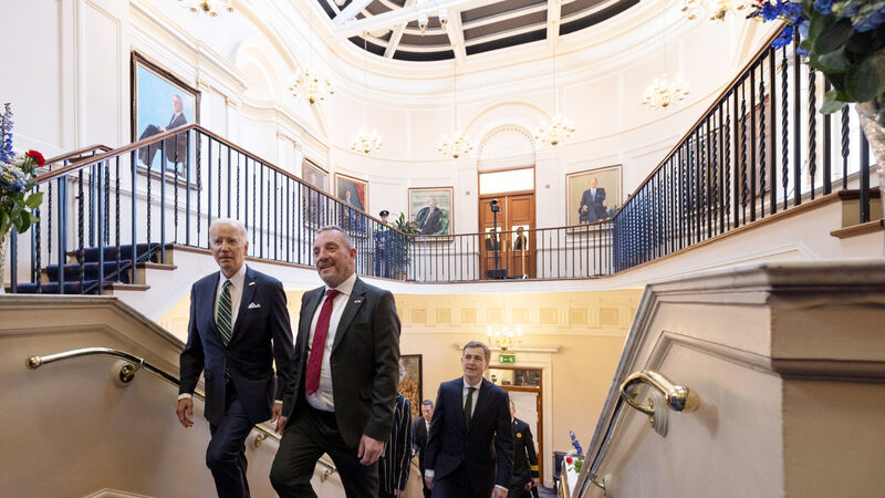 Joe Biden hails US-Irish relationship in historic Dáil address