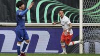 Danny Ings scores first European goal as West Ham’s winning run ended by Gent