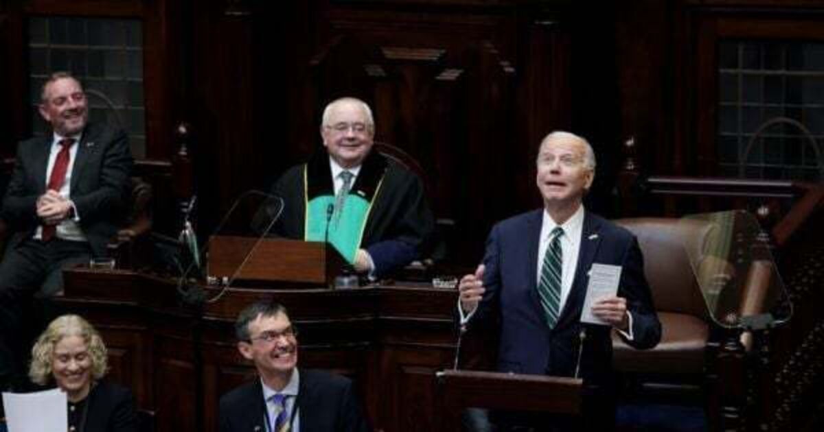 Joe Biden 'personifies the story of Irish emigration' - Vimarsana News