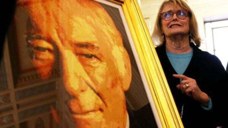 Seamus Heaney’s widow watches on as Joe Biden cites work of late Irish poet