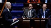 Joe Biden seeks to ‘make hope and history rhyme’ in Irish homecoming address