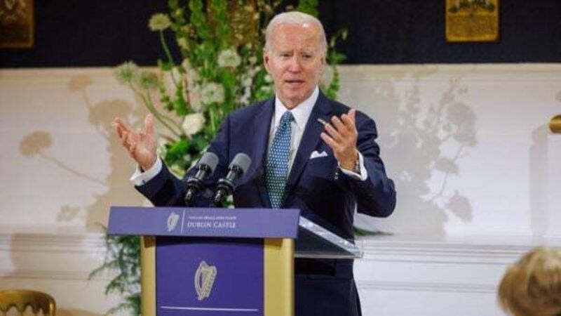 Biden to conclude Ireland trip with visit to ancestors’ home town in Co Mayo