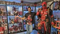 Irish man breaks world record for largest collection of Deadpool memorabilia
