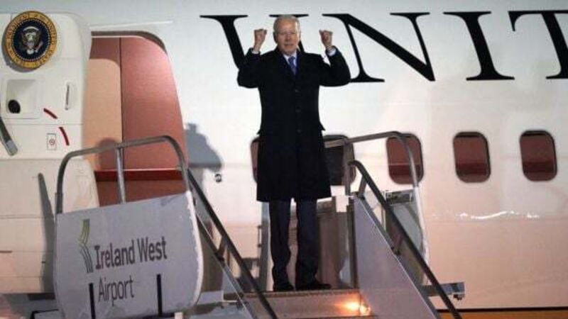 Joe Biden pledges to continue work to help restore power-sharing