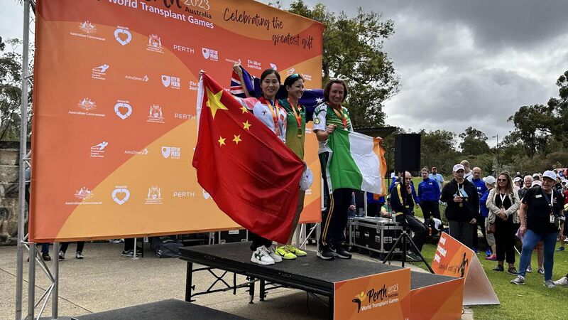 'I'm very happy': Cork woman wins first medal for Ireland at World Transplant Games