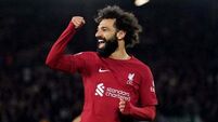 Mohamed Salah and Diogo Jota both score twice as Liverpool thump Leeds