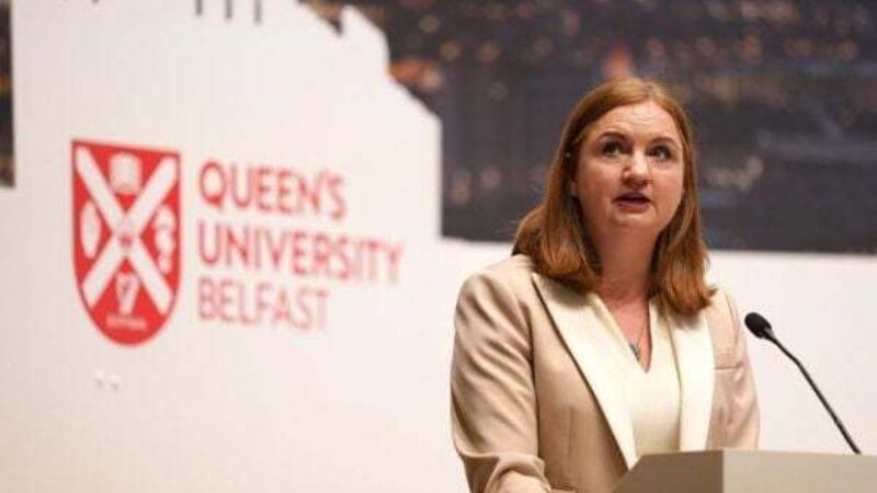 Words of Derry Girls character quoted at Good Friday Agreement conference