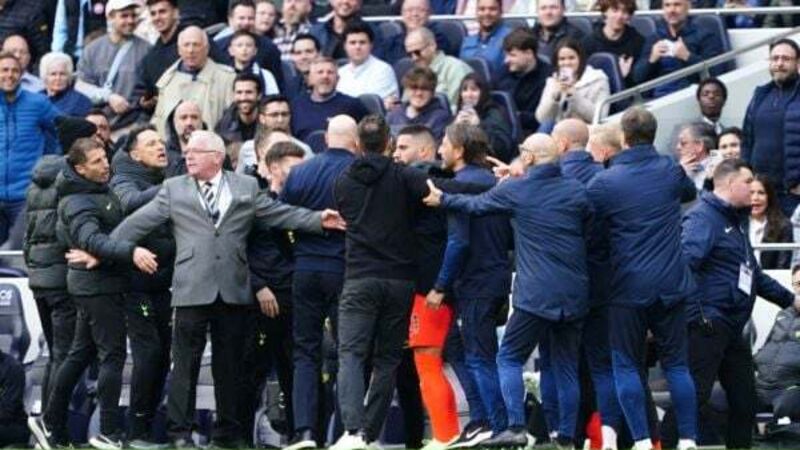 Tottenham and Brighton fined £100,000 each following touchline brawl