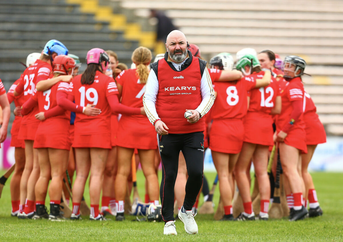 Cork manager Matthew Twomey leaves his team. Picture: INPHO/Ken Sutton Cork manager Matthew Twomey leaves his team. Picture: INPHO/Ken Sutton