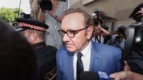 Kevin Spacey dials in for court hearing ahead of trial for alleged sex offences