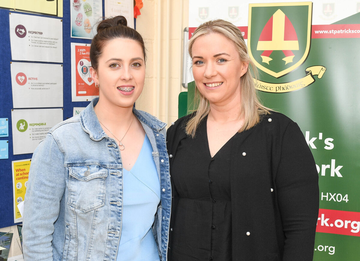 Teaching staff members Elaine Daly and Fiona McCarthy, on duty at the annual awards night of St Patrick’s College, Gardiner's Hill. Teaching staff members Elaine Daly and Fiona McCarthy, on duty at the annual awards night of St Patrick’s College, Gardiner's Hill.