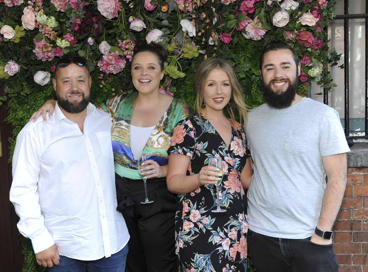 Graham and Liz Donovan with friends Meggan Tully and Matt Donovan at the launch of the Back Garden at Rachel’s. Picture: Billy MacGill
Graham and Liz Donovan with friends Meggan Tully and Matt Donovan at the launch of the Back Garden at Rachel’s. Picture: Billy MacGill