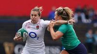 England stay on course for Grand Slam with eight-try victory over Ireland