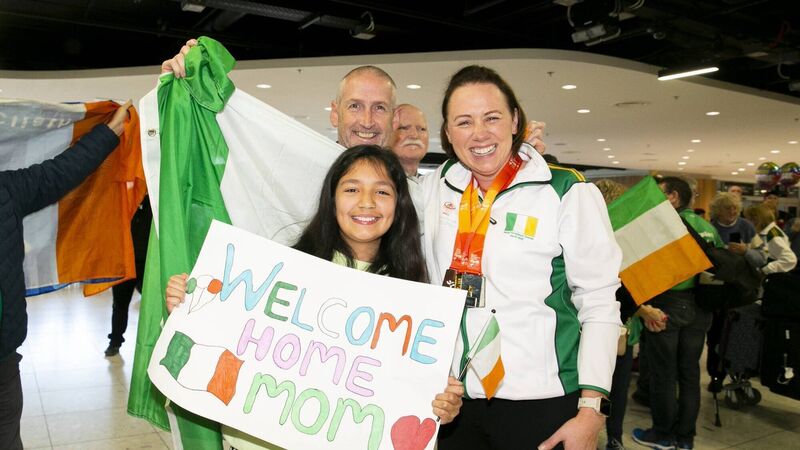 Cork sporting heroes return from World Transplant Games