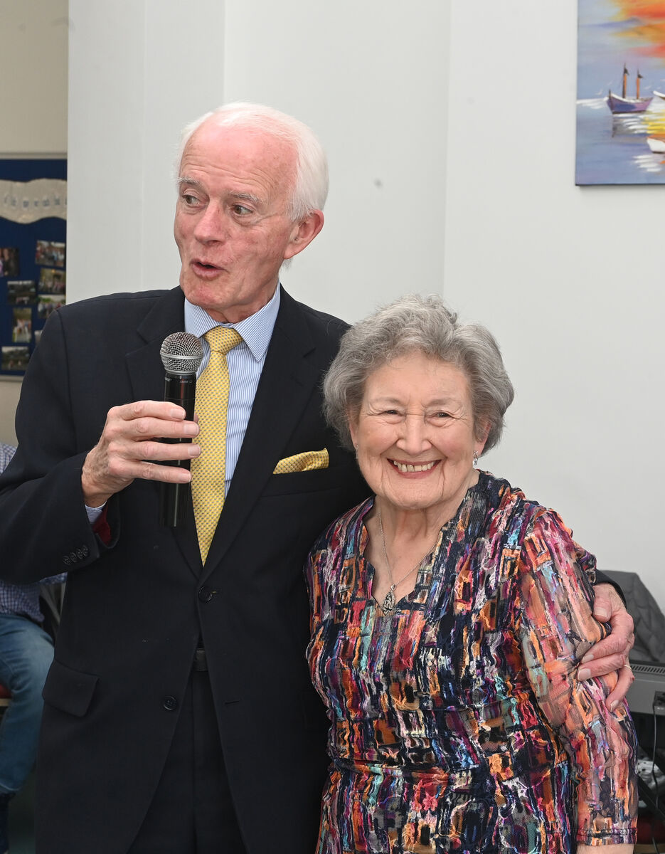 Organiser Paddy O'Brien with singer Mary Conway at the Over 60s Talent concert at St Brendan's, The Glen, Senior Citizens Day Centre, Cork, organised by Paddy O'Brien. Pic: Larry Cummins Organiser Paddy O'Brien with singer Mary Conway at the Over 60s Talent concert at St Brendan's, The Glen, Senior Citizens Day Centre, Cork, organised by Paddy O'Brien. Pic: Larry Cummins
