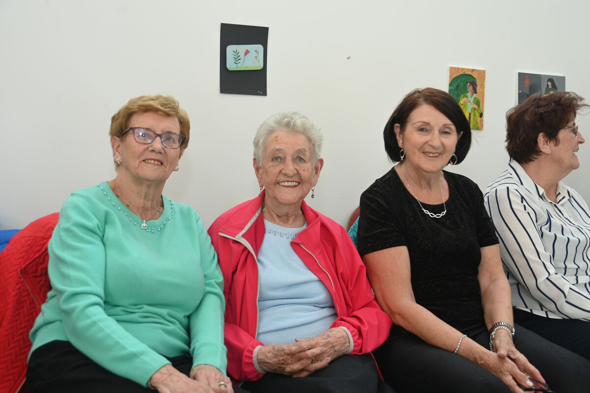At the Over 60s concert were Sile Sutton, Hannah Varian and Breda Kelleher at St Brendan's, The Glen, Senior Citizens Day Centre, Cork, organised by Paddy O'Brien. Pic: Larry Cummins At the Over 60s concert were Sile Sutton, Hannah Varian and Breda Kelleher at St Brendan's, The Glen, Senior Citizens Day Centre, Cork, organised by Paddy O'Brien. Pic: Larry Cummins