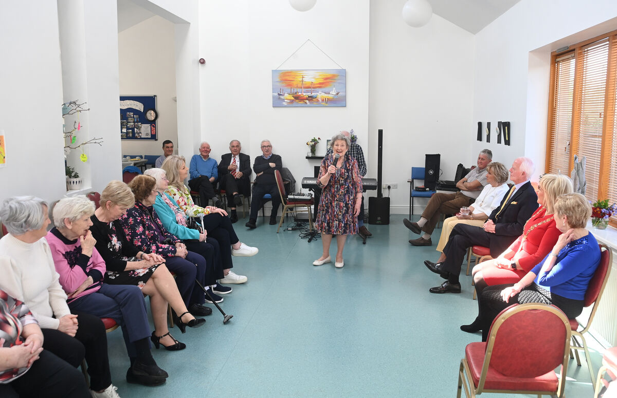 Mary Conway singing at the Over 60's Talent Competition concert at St Brendan's, The Glen, Senior Citizens Day Centre, Cork, organised by Paddy O'Brien. Pic: Larry Cummins Mary Conway singing at the Over 60's Talent Competition concert at St Brendan's, The Glen, Senior Citizens Day Centre, Cork, organised by Paddy O'Brien. Pic: Larry Cummins