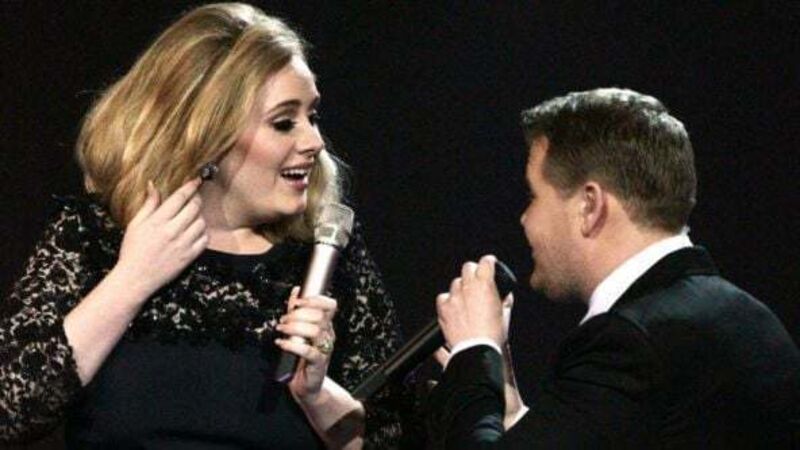 James Corden and Adele become tearful in final Carpool Karaoke session James Corden and Adele become tearful in final Carpool Karaoke session