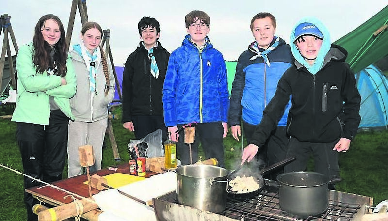 Cork Kinsale at the All Cork county scouting shield at the Cork showgrounds over the weekend. Picture; Eddie O'Hare