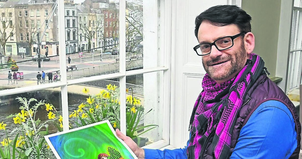 Once regarded as a fugitive in his homeland, blind former UCC lecturer overcomes obstacles to escape into the world of art - Vimarsana News