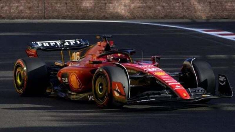 Charles Leclerc breaks Red Bull dominance with pole in Azerbaijan