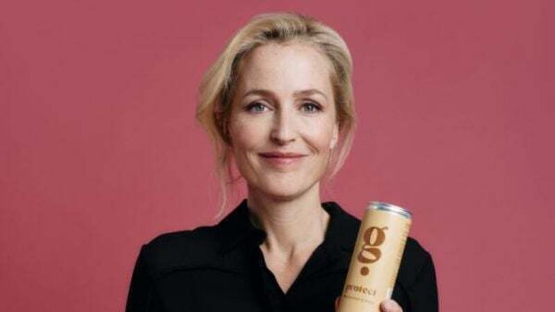 Gillian Anderson launches new drinks brand called G Spot