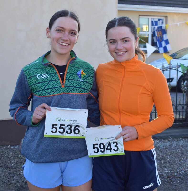 Lucy and Shauna Horgan who took part in the Ballintotis road race. Picture: John Walshe 