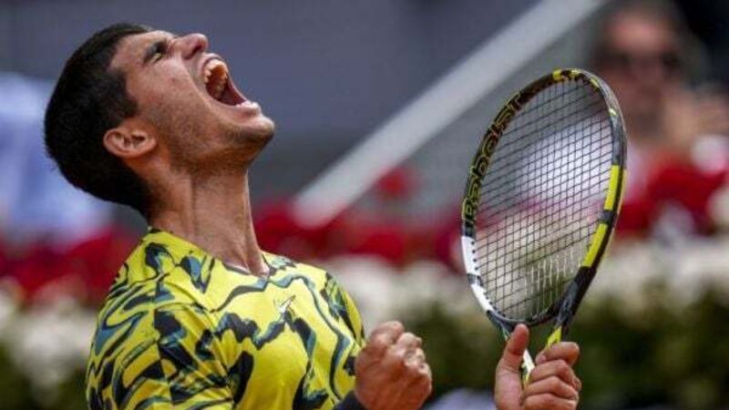 Carlos Alcaraz digs in to avoid shock defeat by Emil Ruusuvuori in Madrid Carlos Alcaraz digs in to avoid shock defeat by Emil Ruusuvuori in Madrid