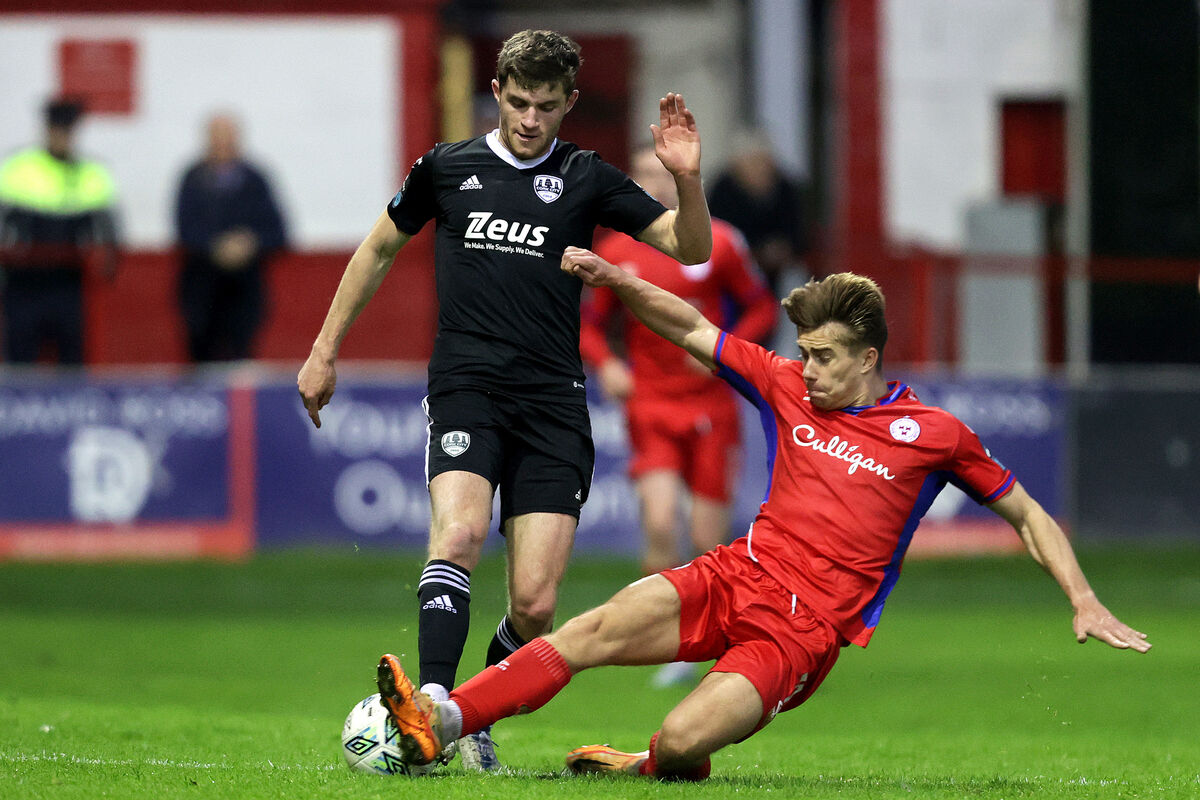 Cork City's Darragh Crowley and Matty Smith of Shelbourne. Picture: INPHO/Laszlo Geczo Cork City's Darragh Crowley and Matty Smith of Shelbourne. Picture: INPHO/Laszlo Geczo