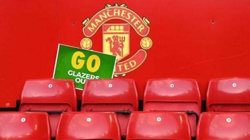 Man Utd fans demand full sale in protest against Glazer family before Villa game Man Utd fans demand full sale in protest against Glazer family before Villa game