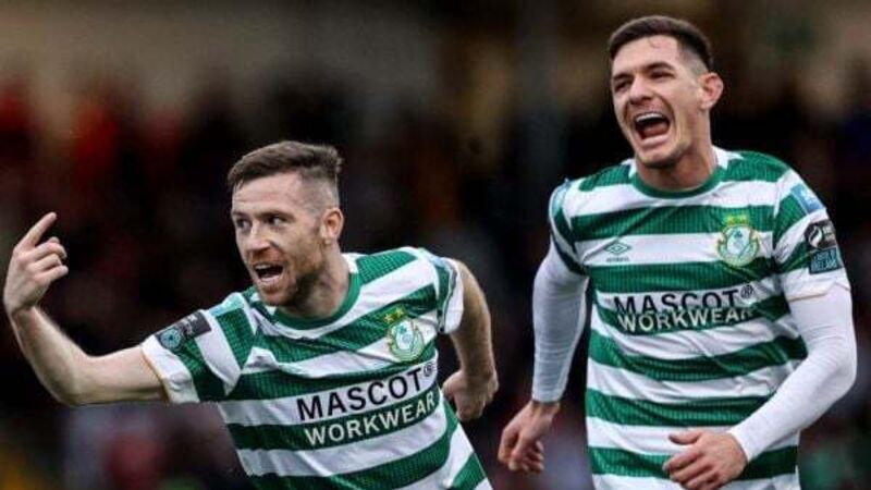 Shamrock Rovers beat Derry to keep pressure on Bohemians