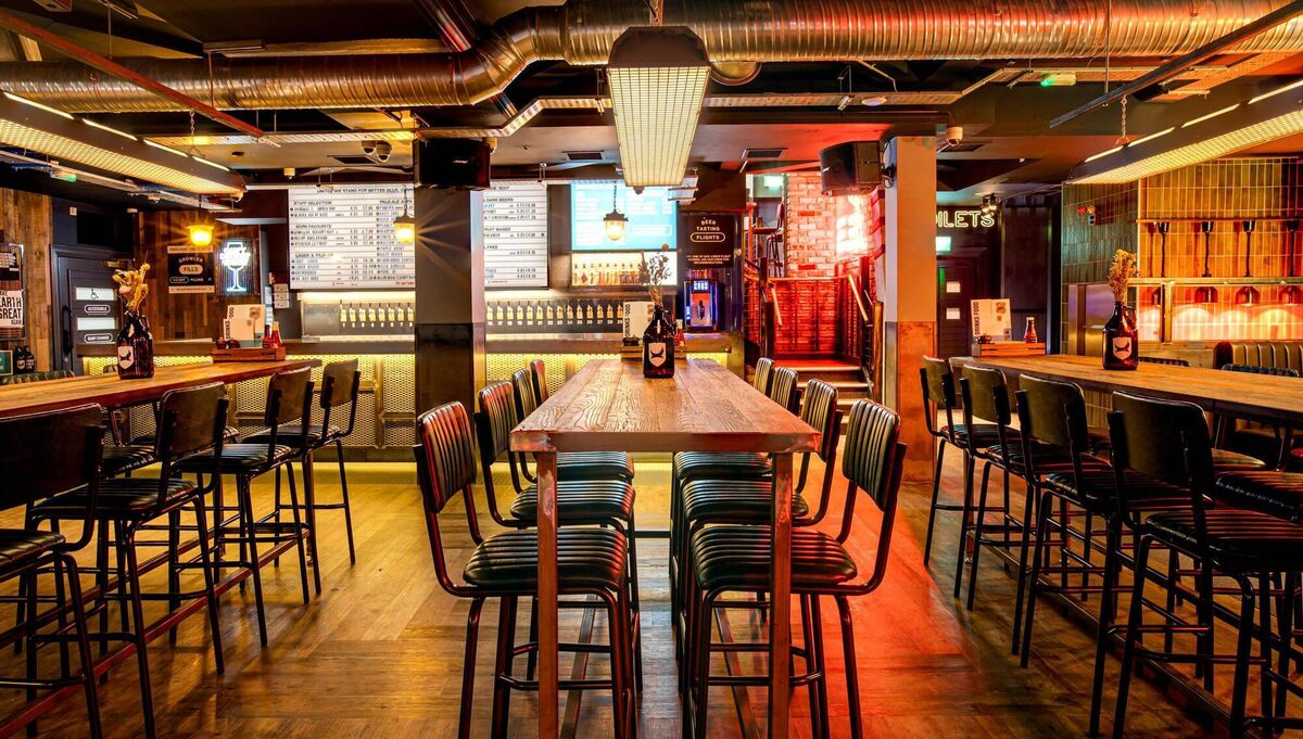 Brewdog opened in 2022 in the former Grand Central club.
